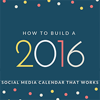 Planning your 2016 Social Media Strategy
